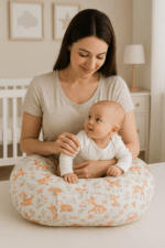 Cojín de lactancia algodón Baby ciervo