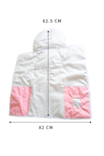 Pack Impermeable Cojín de lactancia y Mudador Portátil Pink Love - Imagen 11
