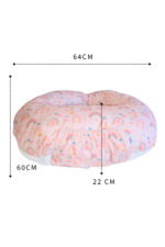 Cojín de lactancia impermeable XL Ternura Arcoiris - Imagen 4