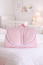 Mudador portátil Rosado Puntos