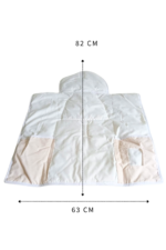 Mudador portátil Beige Cuadros - Imagen 6