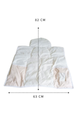 Mudador portátil Beige líneas - Imagen 4