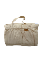 Mudador portátil lino beige - Imagen 3