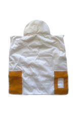 Mudador portátil lino mostaza - Imagen 4